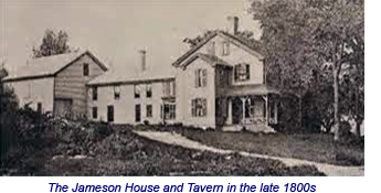 The Jameson House and Tavern in the late 1800s